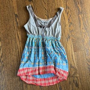 Scrapbook size small babydoll tank